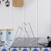 Pot Lid Holder and Pan Rack Organizer Multifunctional Storage Shelf for Pantry