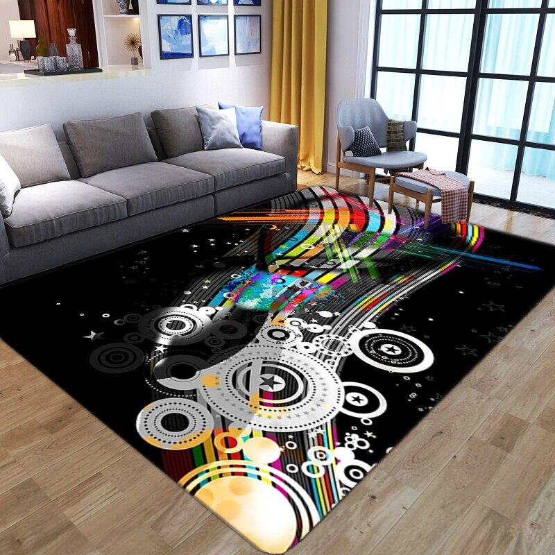 Green Flame Flannel Rug Horrible Skull Carpets Antislip Living Room Large Boys Room Mat Home Hot Sale Fashion 3D Printing Carpet