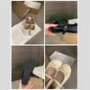 Inner Height-increasing Silver Bow Mary Jane Single Shoes Women's Shoes Spring and Autumn New Ballet Shoes