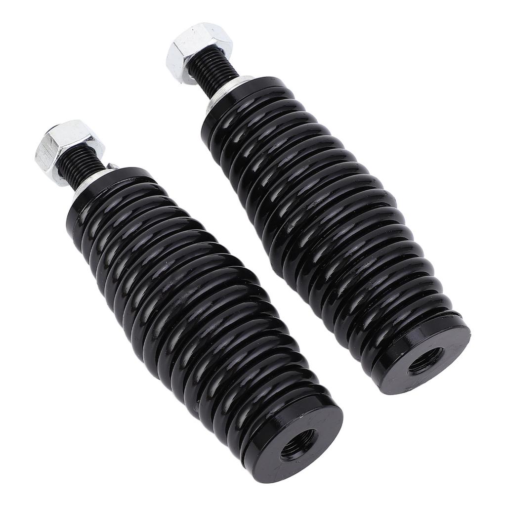 2pcs Heavy Duty Antenna Spring Mount M12 Screw 5mm Spring Waterproof Shockproof for LED Whip UTV ATV Off Road