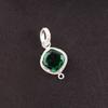 Green Emerald Gemstone Sterling Silver Birthday Gift Anniversary May New Pendant PP-11-1