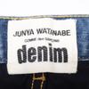 COMMEdesGARCONS JUNYA WATANABE XP-P010 15AW Blue Wool-switched Lame Pocket Denim Pants Bottoms XS Navy Indigo BlueUsed