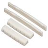 SLOWHAND High-Resonance Bone Nut and Saddle Set with Sandpaper for Acoustic Guitar Maintenance and Sound Quality Improvement (2 Sets)