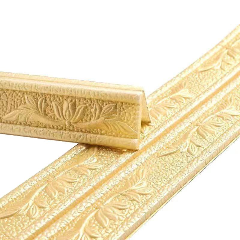 Foam Skirting Line Self-Adhesive Internal External Corner Molding Trim Door Frame Window Sill Ceramic Tile Decoration Stickers