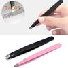 Useful Cosmetic Tools Professional Eyebrow Tweezers Hair Beauty Slanted Stainless Steel Tweezer