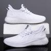 Mens Sneakers Shoes Summer Mesh Breathable Trainers Man Casual Sports Jogging Shoes For Man Lace Up Sneakers Male White Shoes