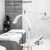16 Inches Half Moon Lamp For Beauty Multi-Purpose Eye Protection Light For Skincare Beauty