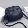 PU Leather Casual Crossbody Bag for Women Shell Purse and Handbag Lady Luxury Design Small Shoulder Messenger Bags