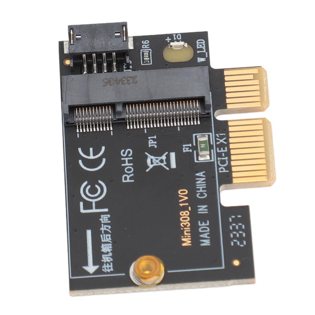 M.2 To PCIE X1 Adapter Card High Speed Data Transmission Pluggable M.2 To PCI Express X1 Mini