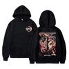 Hot Anime Demon Slayer Double Sided Print Hoodie Eldest Brother Rengoku Kyoujurou Hoodies Unisex Sweatshirt Unisex's Manga Streetwear