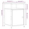 VidaXL Bedside Tables 2 Pcs Sonoma Grey 40x42x60cm Engineered Wood 826040
