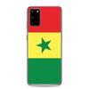 Coque Téléphone - Samsung - Galaxy S24 Plus - Drapeau Sénégal - Souple - Multicolore
