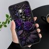 Skull Flower Art Phone Case For Samsung A35 A55 A54 A15 A25 A05s A05 A22 A24 A52 A33 A34 M34 M14 M54 M23