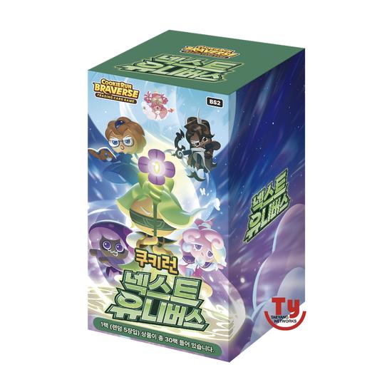 Cookie Run Card Bravers Booster Pack Part 2 Next Universe, Popular Korean Game