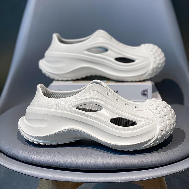 Designer Tyre Thick Sandals for Women Men Girls Summer Beach Hollow Slippers Heels Casual Platform Clogs Flip Flops Slides Shoes