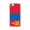 Coque iPhone - Drapeau Mongolie - iPhone 6S Plus - Souple - Multicolore - Verticale