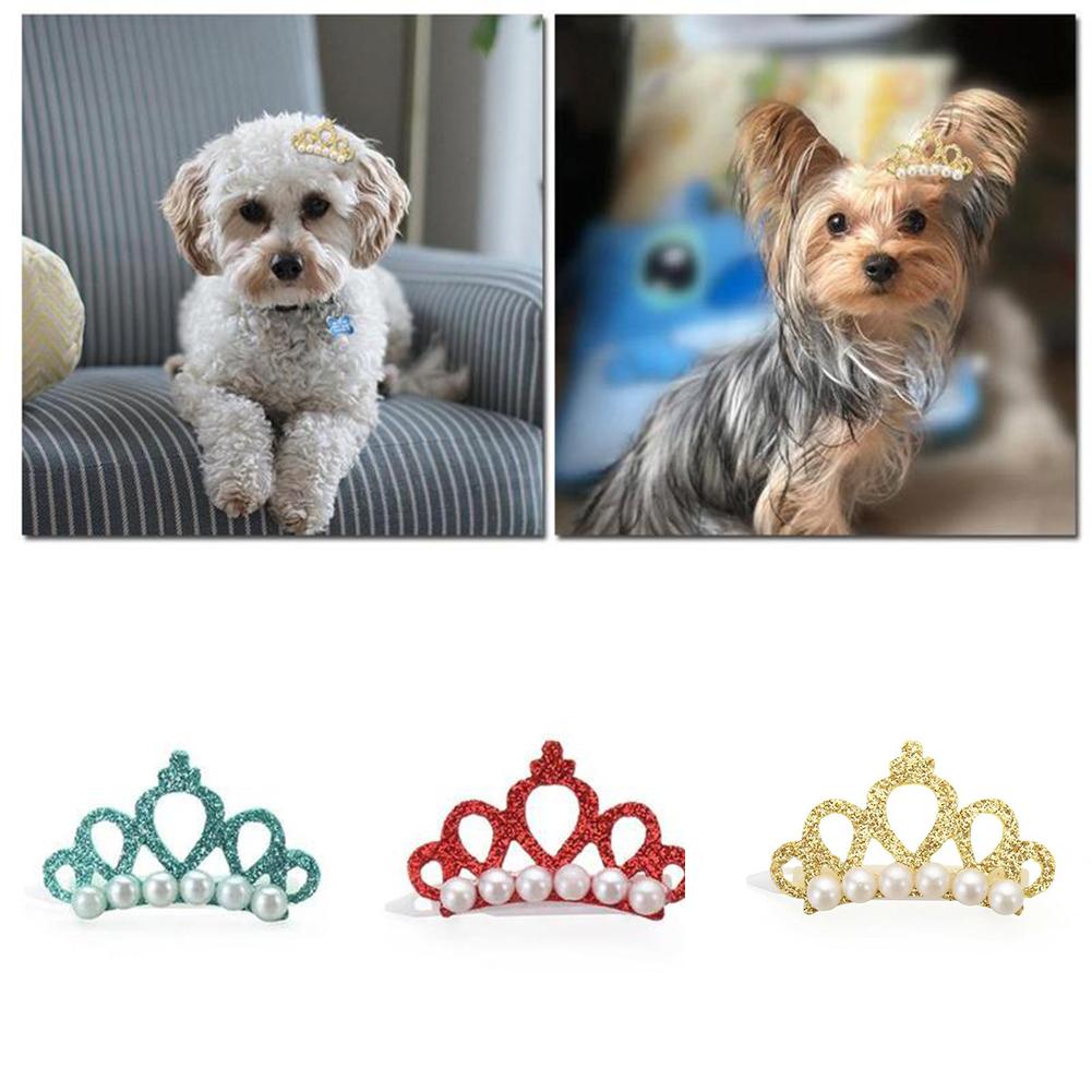 Headdress Cat Grooming Pet Headwear Puppy Accessories Hair Dog Bow-tie Flower Bowknot Pet Clip L4D6
