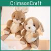 Dog Rabbit Brown Bear Plush Toys Cutes Cartoon Children Birthday Dolls Gift