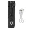 Small Super Bright Flashlight USB Rechargeable Torch Waterproof Adjustable Flashlight