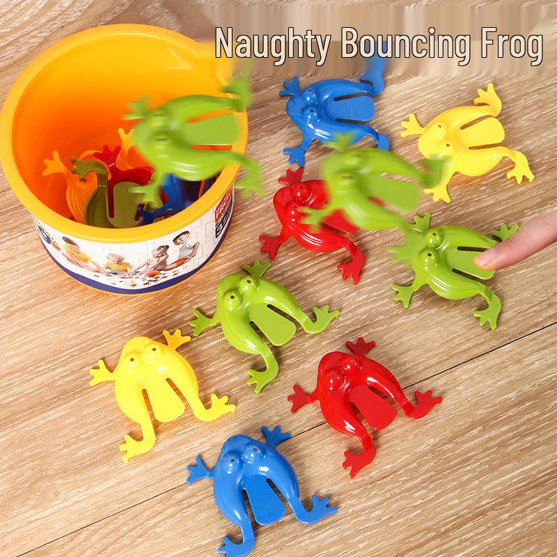 Jumping Frog Toy: Nostalgic Parent-Child Interactive Game for Kids