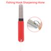 Double Groove Fishing Hook Sharpening Hone Fishing Grinding Hook Sharpener Tool