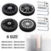 With Screw Travel Luggage Wheels Replace Wheels Suitcase Parts Axles Caster Wheel Repair Kit