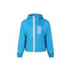 Hooded Sports Jacket Women Outerwear Blue DZ0035