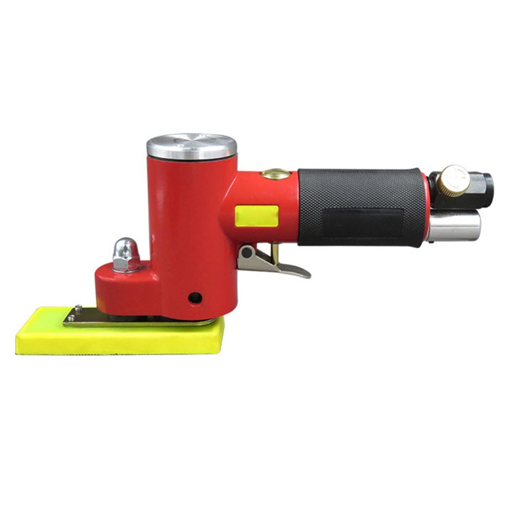 Mini Straight Line Air Sander with 2 Sanding Pads Random Orbital Pneumatic Sander Air-operated