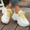 Fashion Sneakers Women Breathable Fashion Running Shoes Comfortable Casual Shoes Tenis Women Platform Sports Shoes I19