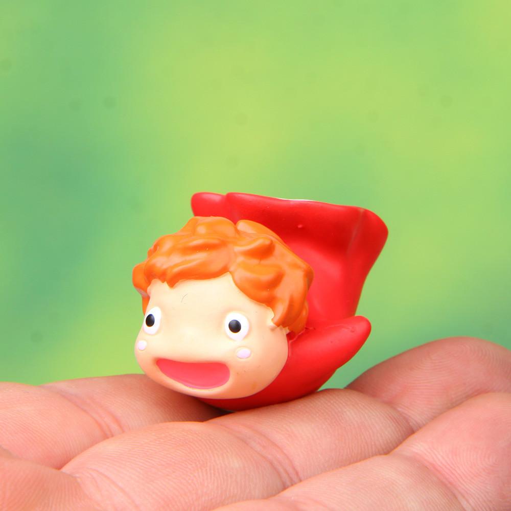 Goldfish Cartoon Ponyo Mini Doll Model Ornament For Decoration Landscape