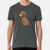 Cute Dachshund Oliver, Drawn by Hand Premium S To 5XL Made In the AU/USA T-Shirt