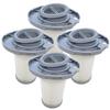 Filter - Rowenta - ZR009005 - Pack of 4 - Compatible with X-Force Flex and X-Pert - Vacuum Cleaner