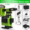 CLUBIONA IE16 Powerful Laser Green Lines Auto Vertical & Horizontal Floor and Ceiling Remote Control Laser Level With Li-ion Battery