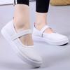 Sapatos Feminina Women Cute Round Toe White Anti Skid Hotel & Nurse Work Shoes Lady Casual Black Student School Shoes Ba141