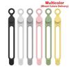 10/20/30PCS Cable Storage Mobile Phone Cable Winder Earphone Clip Charger Cord Organizer Management Multifunctional Silicone Wire Cord Fixer Holder