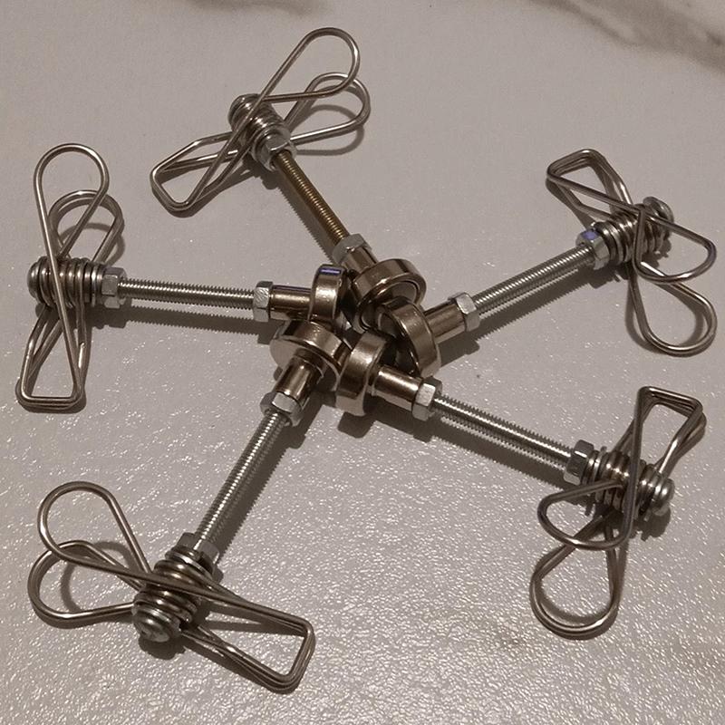 New1/5Pcs Magnetic Mosquito Coil Holder Creative Mosquito Coil Holder Repellent Incenses Rack Home Accessories