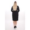 X Modapo Woman Buttoned Big Size Dress