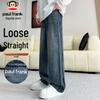 Men's Loose Fit Wide-Leg Jeans