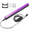 DC5V Purple Light Bar 6W 395nm Purple Light Bar for Fluorescent Tapestry Poster Body Paint Glow Halloween Decor Xmas Party