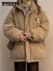 Corduroy Cotton Jacket for Women Winter Thick Cotton Jacket Loose Casual Cotton Jacket
