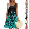 Womens Summer Dresses Loose Sleeveless Sundresses Dress With Pockets