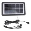 Portable Solar Charger Photovoltaic PV Solar Panel Module IP68 Waterproof with 1 To 5 Connector