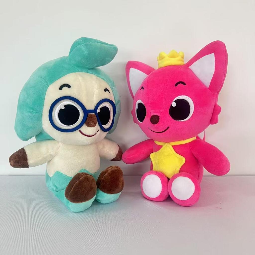 New Pinkfong Hogi Plush Toy 30cm Animated Peripheral Children's Doll