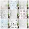 Frosted Window Privacy Film Heat Control UV Blocking, Static Cling Non-Adhesive Reusable Door Coverings for Bathroom Home