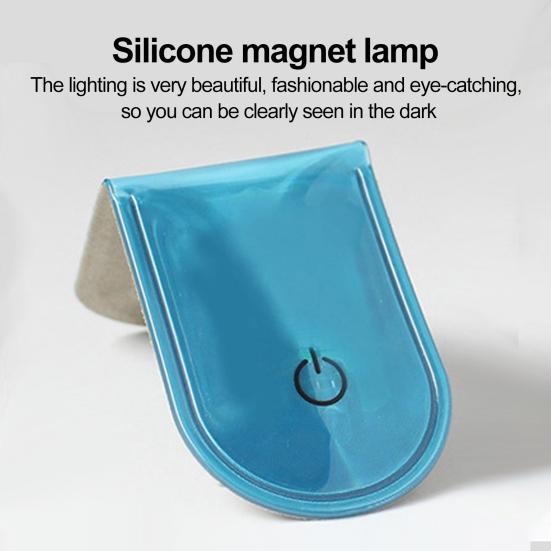 Светодиодный зажим, мигающий светильник, отражающая световая полоса, водонепроницаемая, на батарейках, компактный размер, легкий, для пешего туризма, бега, безопасный фонарь