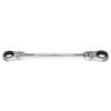 TONE Double Head Ratchet Box Wrench Width Across Flats 17 X 19 Mm HPRMFW-1719