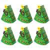 Christmas Candy Boxes Tree Shaped Candy Packaging Box Small Paper Treat Gift Boxes for Christmas New Year Party Supplies