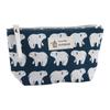 Cosmetic Bags Portable Canvas Animal Pattern Wash Pouch Multi-function Item Storage Bags