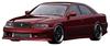 Ignition Model VERTEX JZX100 Chaser Red Metallic Finished Product 1/18