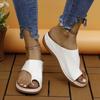 Plus-size Women's Sandals Casual Sandals Solid Color Sandals Fashionable For Summer